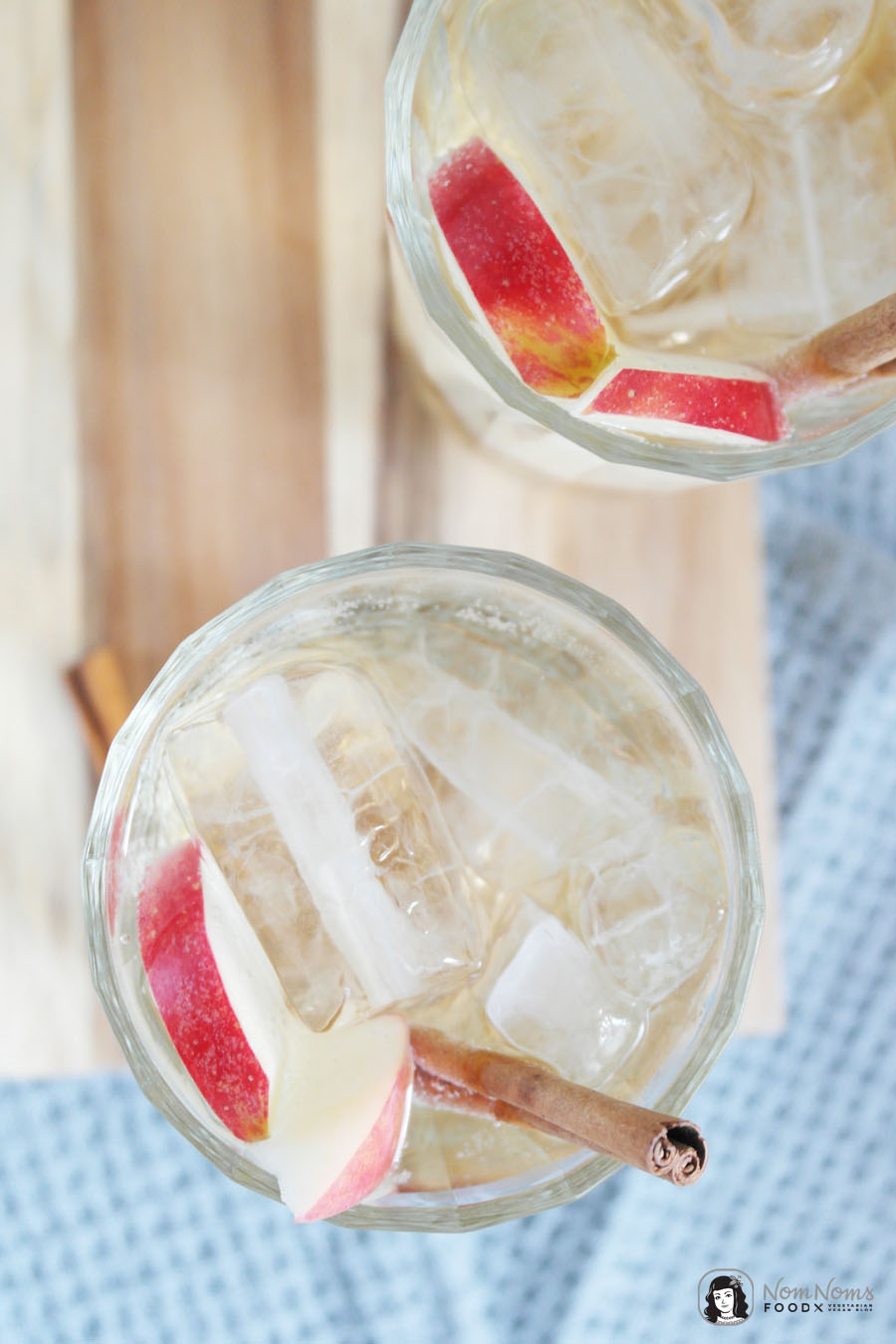 Apfelkuchen Vodka Spritzer