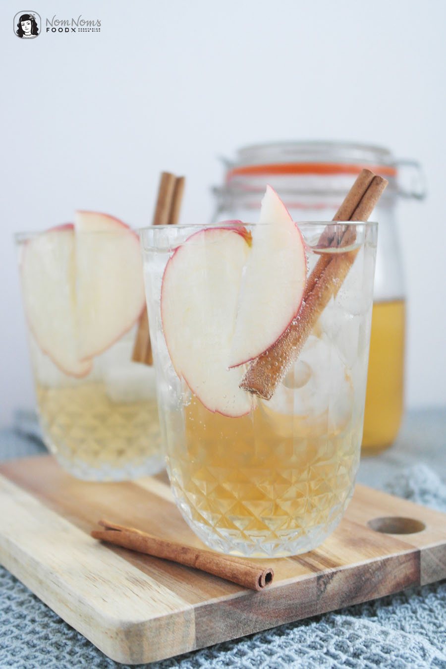 Apfelkuchen Vodka Spritzer