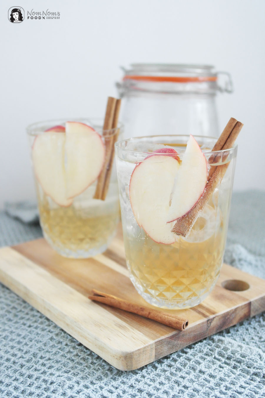 Apfelkuchen Vodka Spritzer