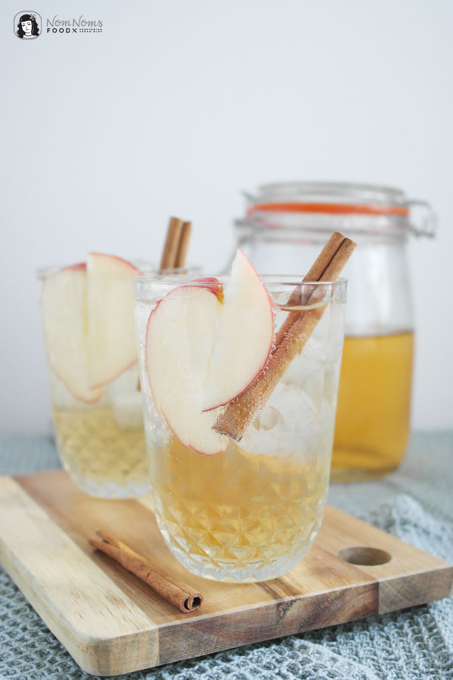 Apfelkuchen Vodka Spritzer