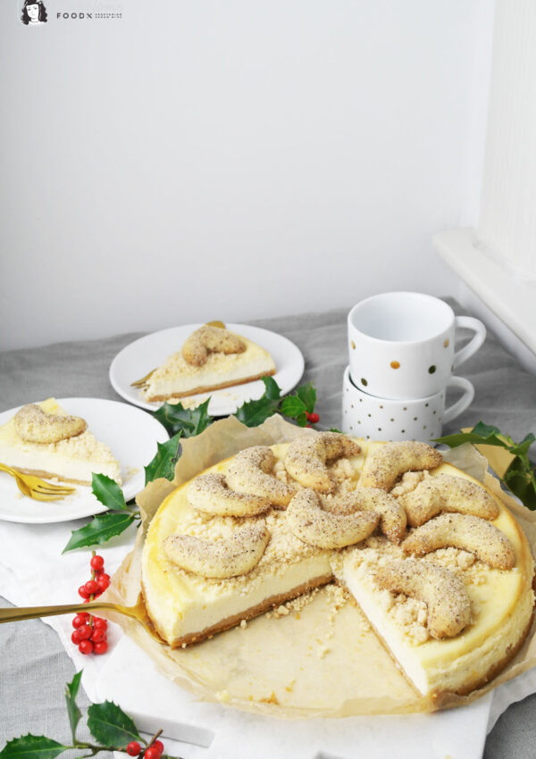 Vanillekipferl Käsekuchen ❤