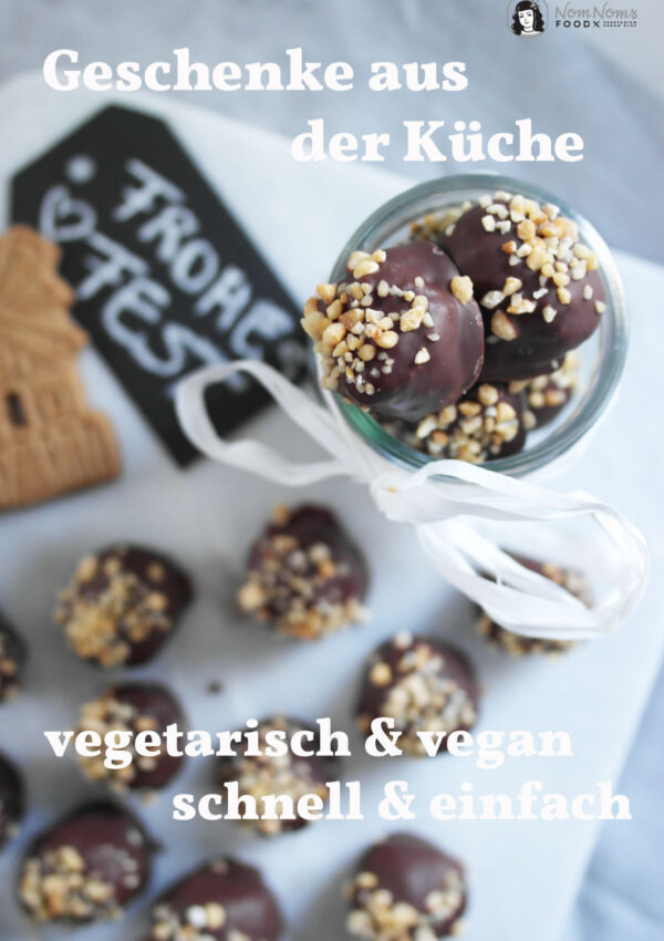 Schnelle und leckere vegetarische und vegane Geschenke aus der Küche zu Weihnachten ❤