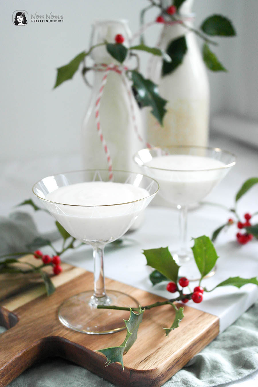 Weihnachtliche Geschenkidee Käsekuchen Cheesecake Likör