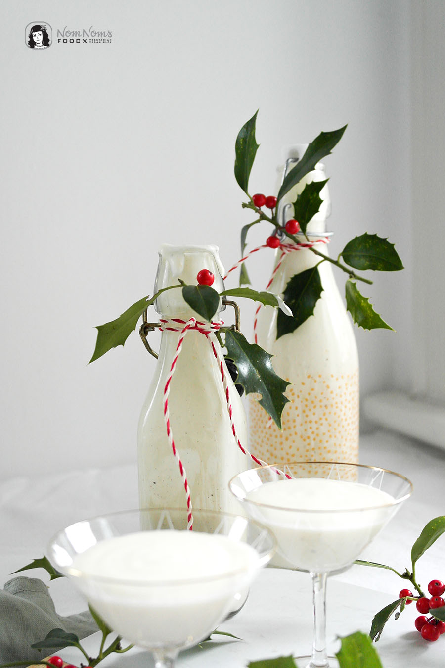 Weihnachtliche Geschenkidee Käsekuchen Cheesecake Likör