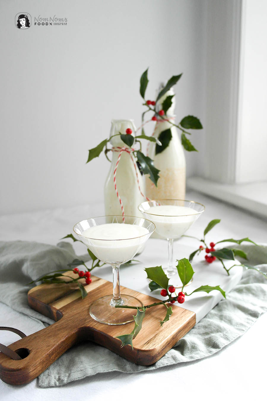 Weihnachtliche Geschenkidee Käsekuchen Cheesecake Likör