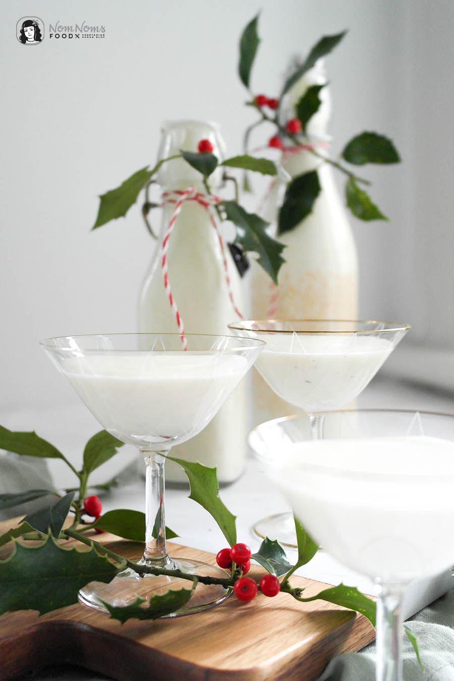 Weihnachtliche Geschenkidee Käsekuchen Cheesecake Likör