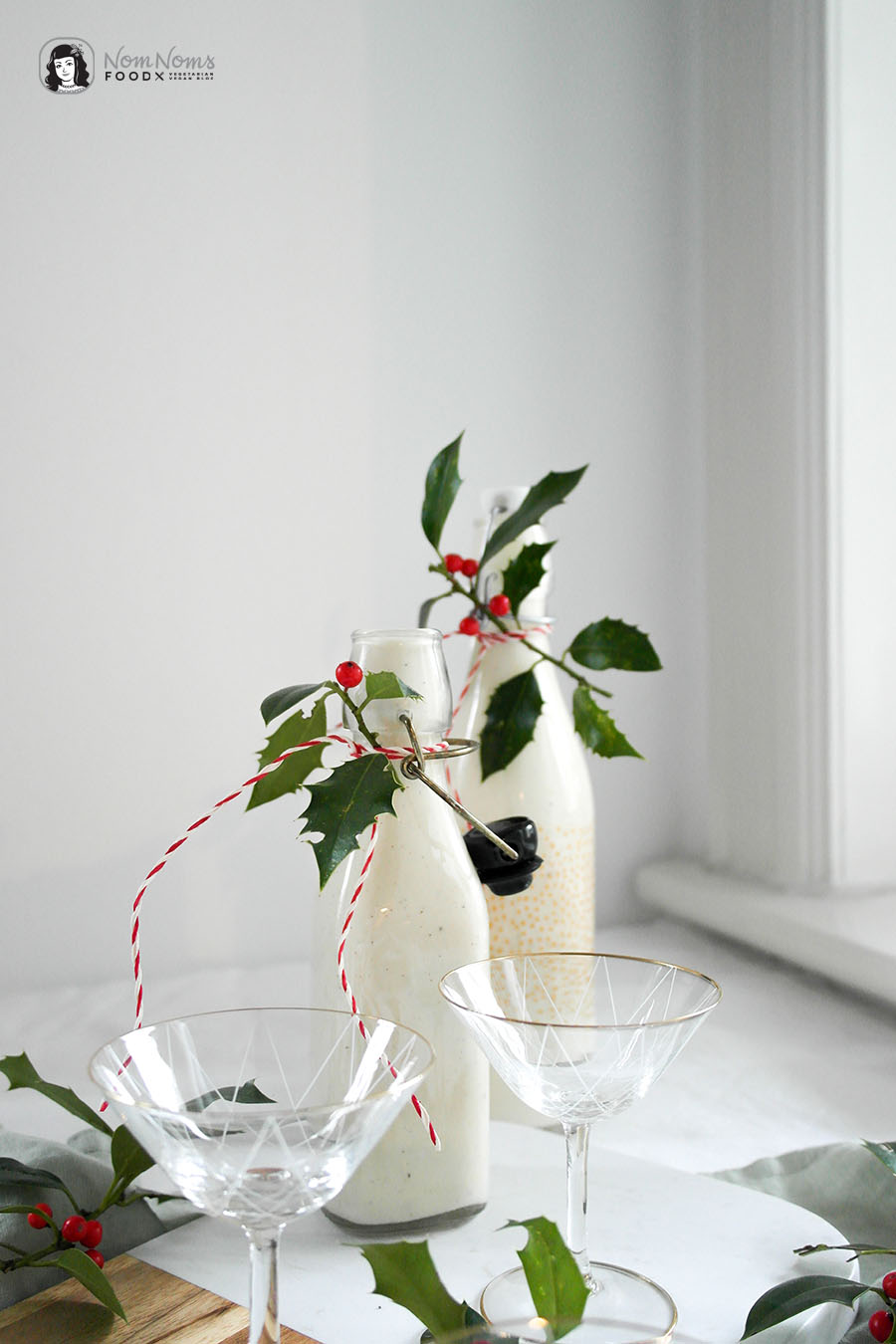 Weihnachtliche Geschenkidee Käsekuchen Cheesecake Likör