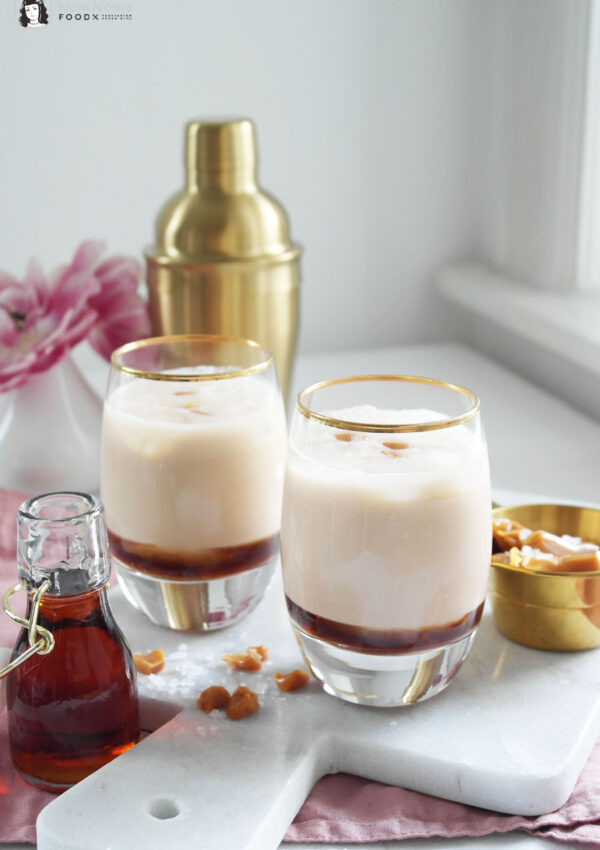 Cremiger Kaffee-Cocktail mit Salted Caramel und Creme Likör ❤