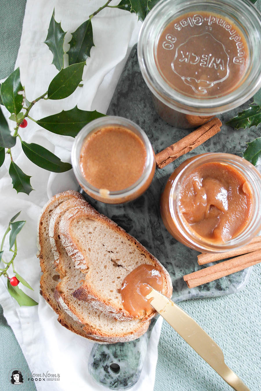 Zimt-Milch-Aufstrich alias Franzbrötchen-Aufstrich Weihnachten Geschenke aus der Küche Mini Geschenke Jasmin Krause
