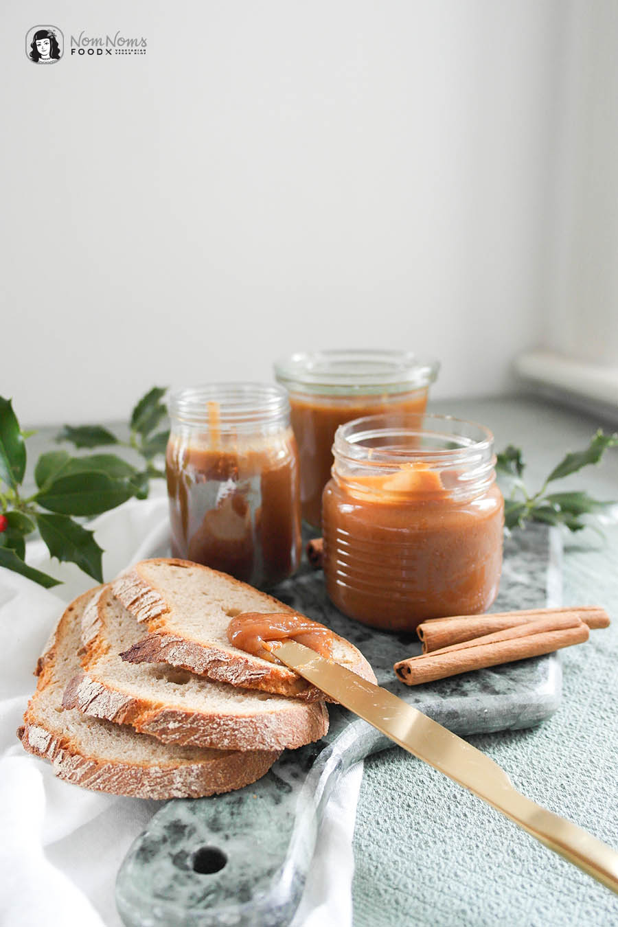 Zimt-Milch-Aufstrich alias Franzbrötchen-Aufstrich Weihnachten Geschenke aus der Küche Mini Geschenke Jasmin Krause