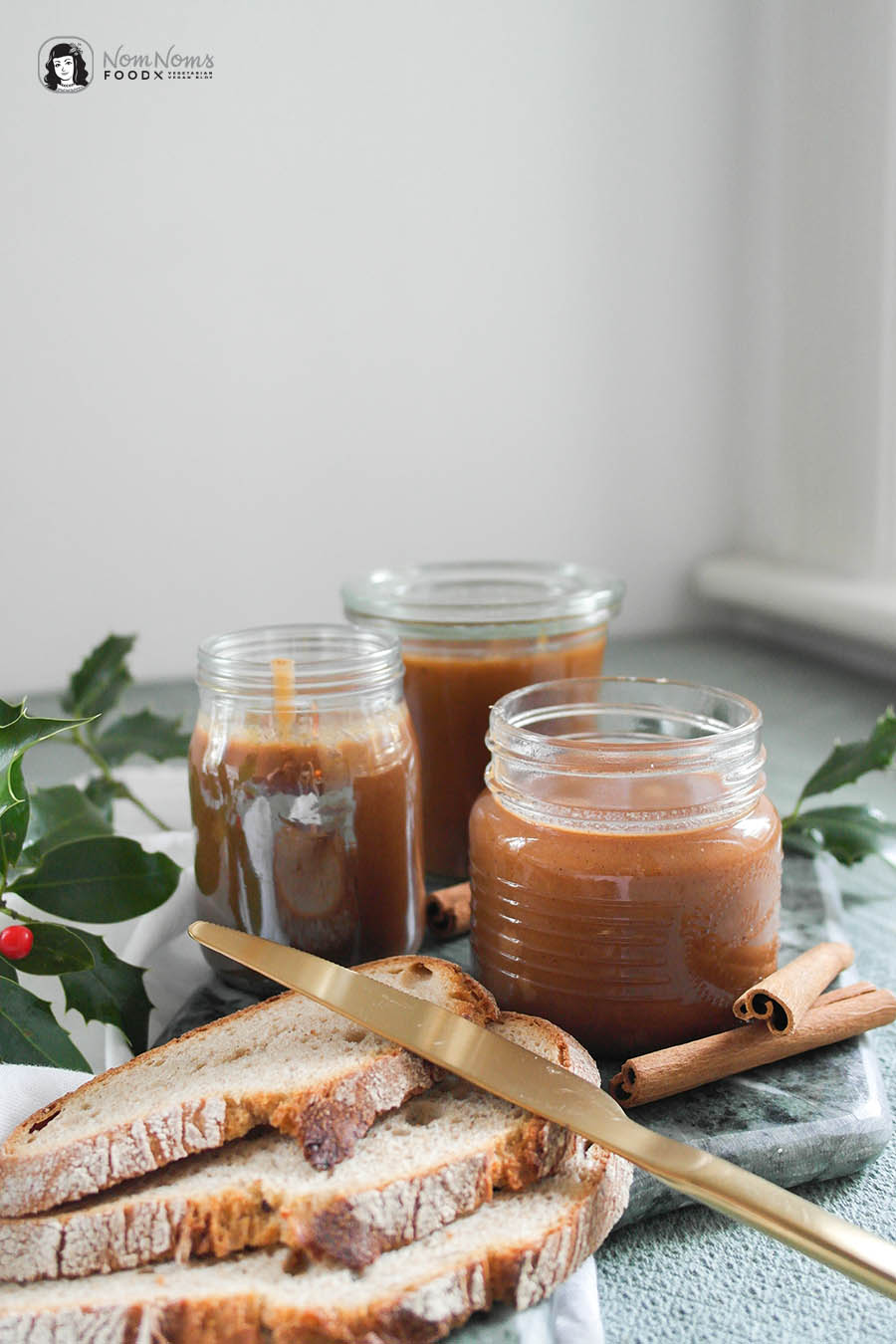 Zimt-Milch-Aufstrich alias Franzbrötchen-Aufstrich Weihnachten Geschenke aus der Küche Mini Geschenke Jasmin Krause