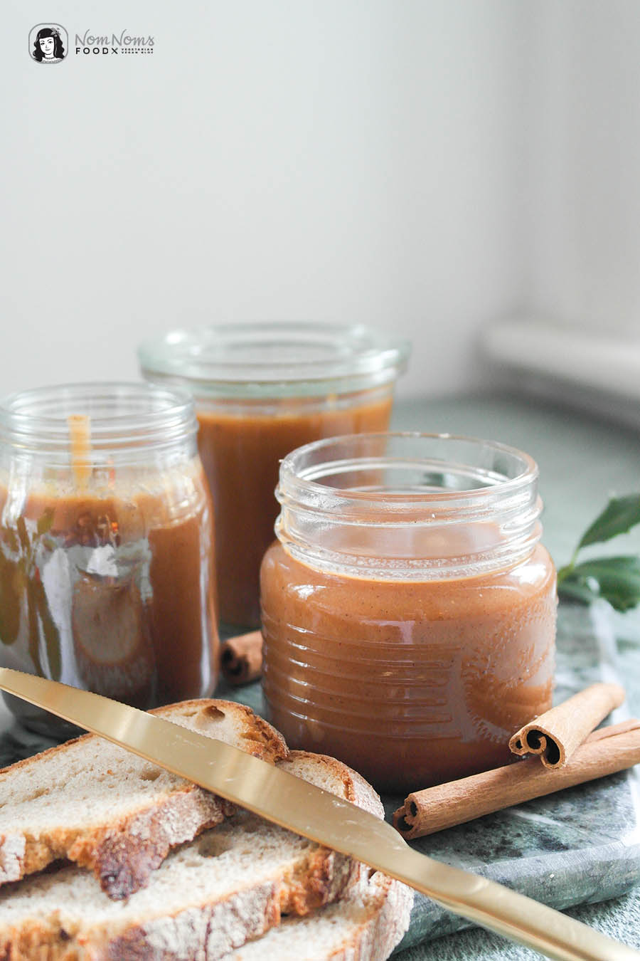 Zimt-Milch-Aufstrich alias Franzbrötchen-Aufstrich Weihnachten Geschenke aus der Küche Mini Geschenke Jasmin Krause