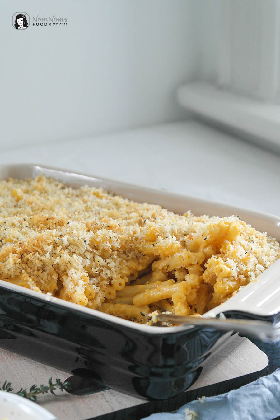 Vegane Mac and Cheese (Makkaroni und Käse) oder auch Pasta mit köstlicher veganer Käse-Soße Veganuary Veganuar