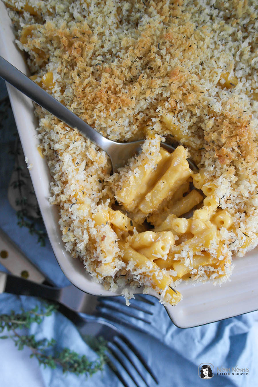 Vegane Mac and Cheese (Makkaroni und Käse) oder auch Pasta mit köstlicher veganer Käse-Soße Veganuary Veganuar
