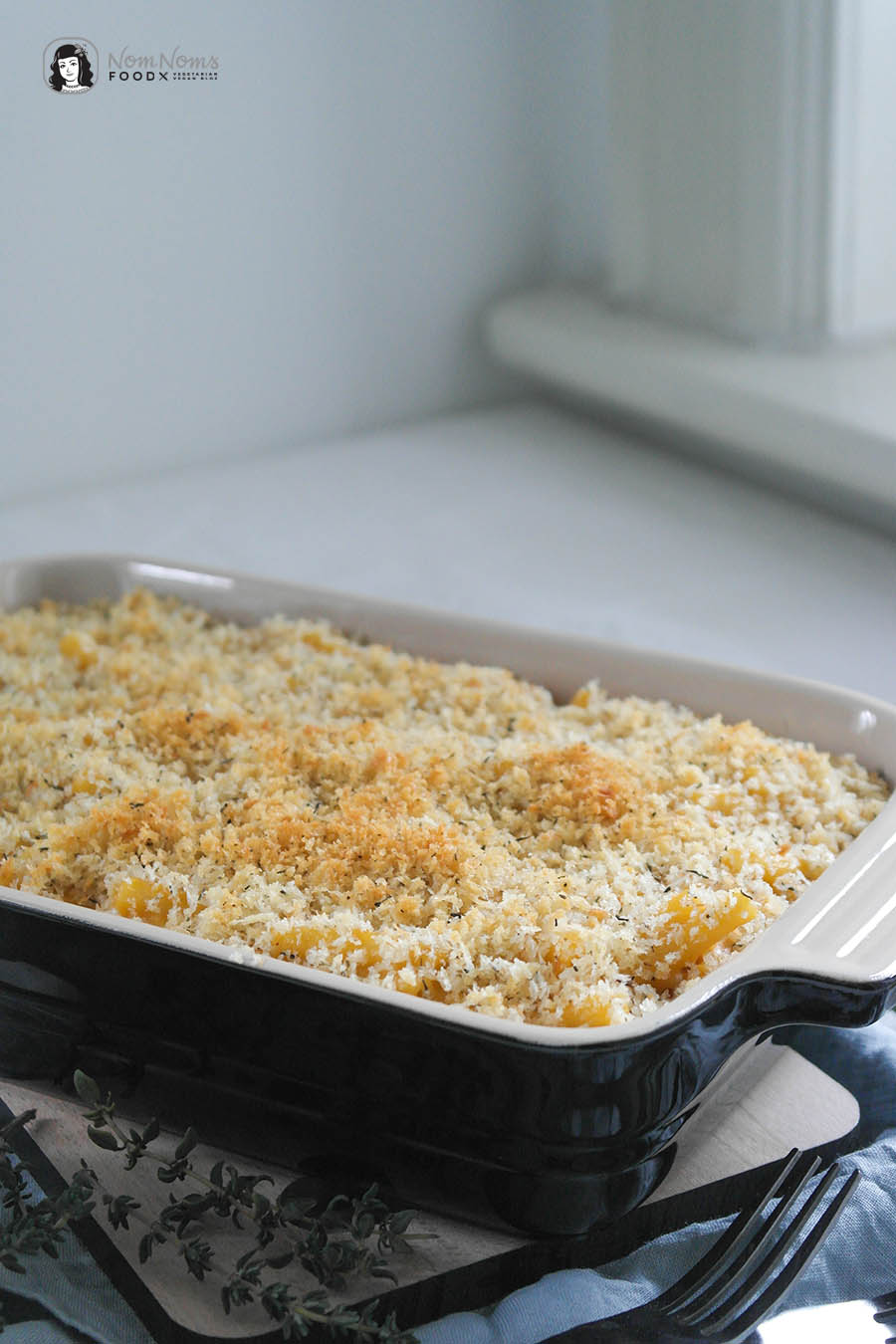 Vegane Mac and Cheese (Makkaroni und Käse) oder auch Pasta mit köstlicher veganer Käse-Soße Veganuary Veganuar