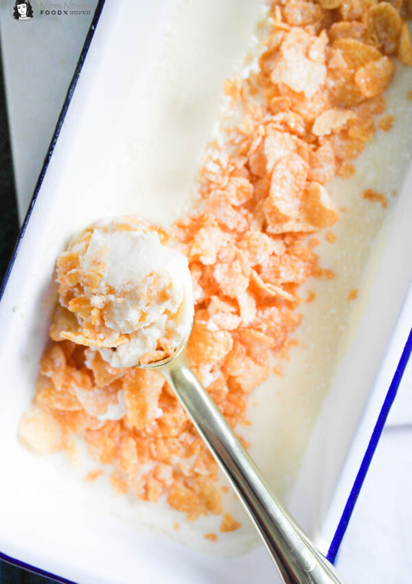 Cornflakes Eiscreme ohne Eismaschine ❤