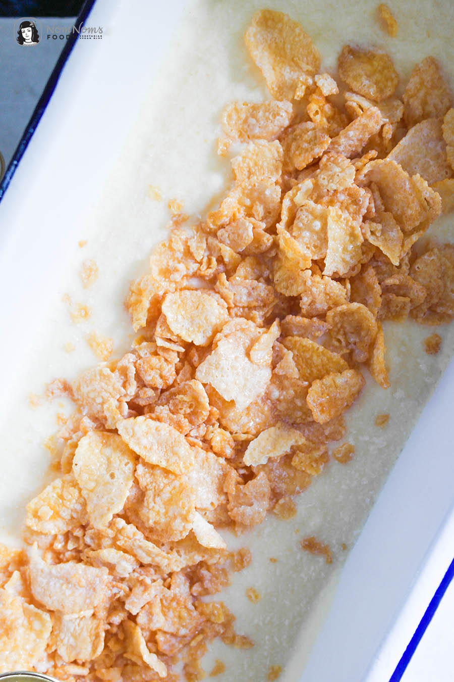 Cornflakes Eiscreme ohne Eismaschine