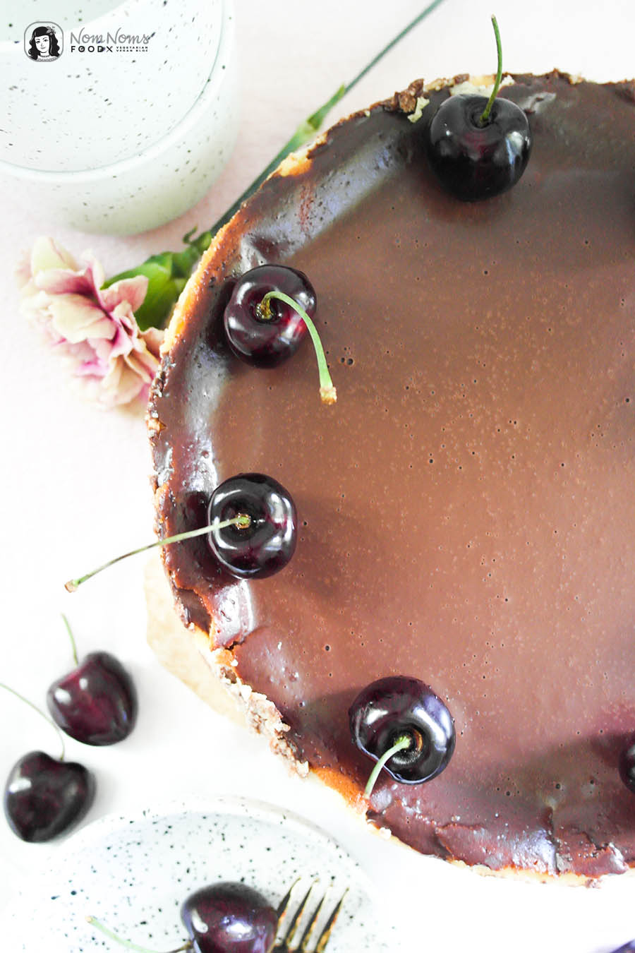 Kirsch-Käsekuchen mit Schokolade Schwarzwälder-Kirsch-Käsekuchen