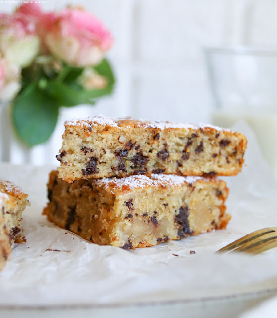 Schoko-Marzipan-Kuchen | Geburtstagsfeier zu 10 Jahren Nom Noms food