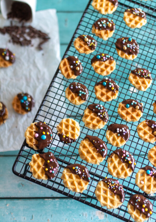 Waffel-Kekse | Geburtstagsfeier zu 10 Jahren Nom Noms food ❤
