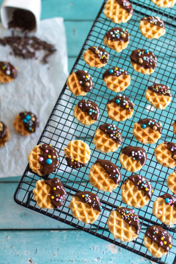 Waffel-Kekse 10 Jahre Nom Noms food Geburtstagsfeier