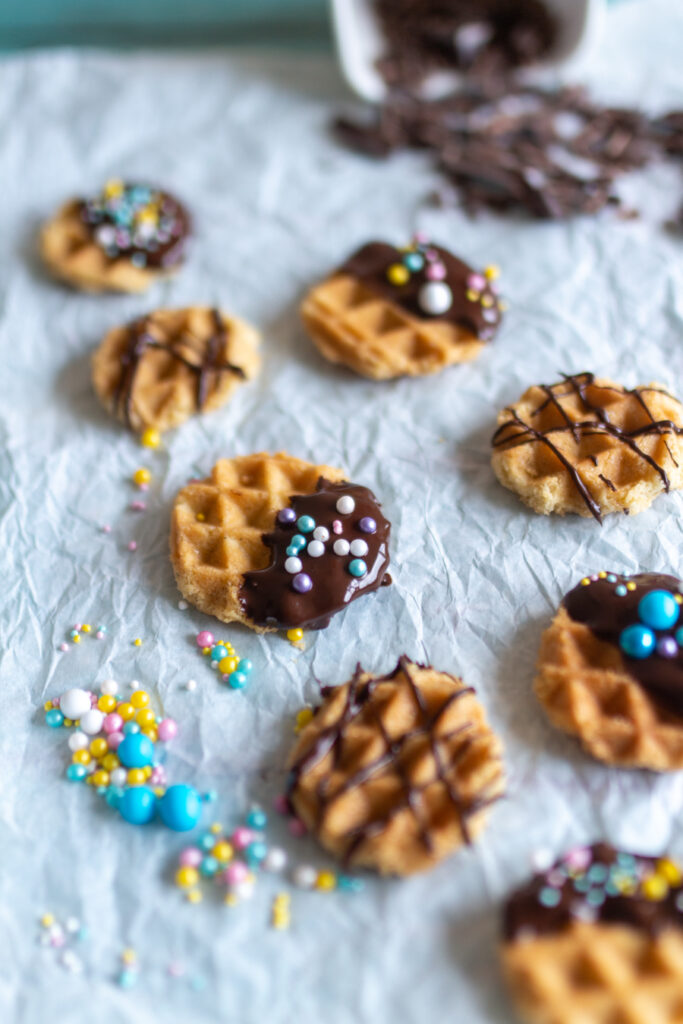 Waffel-Kekse 10 Jahre Nom Noms food Geburtstagsfeier