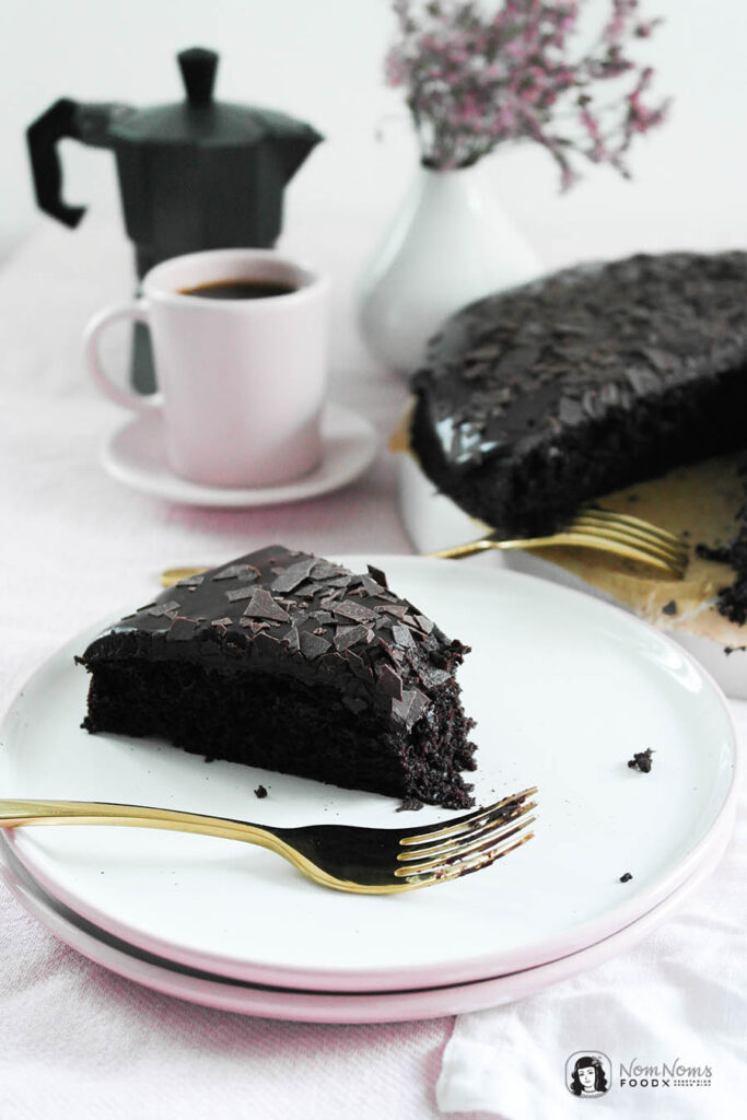 Veganer Rote Bete Schokoladenkuchen