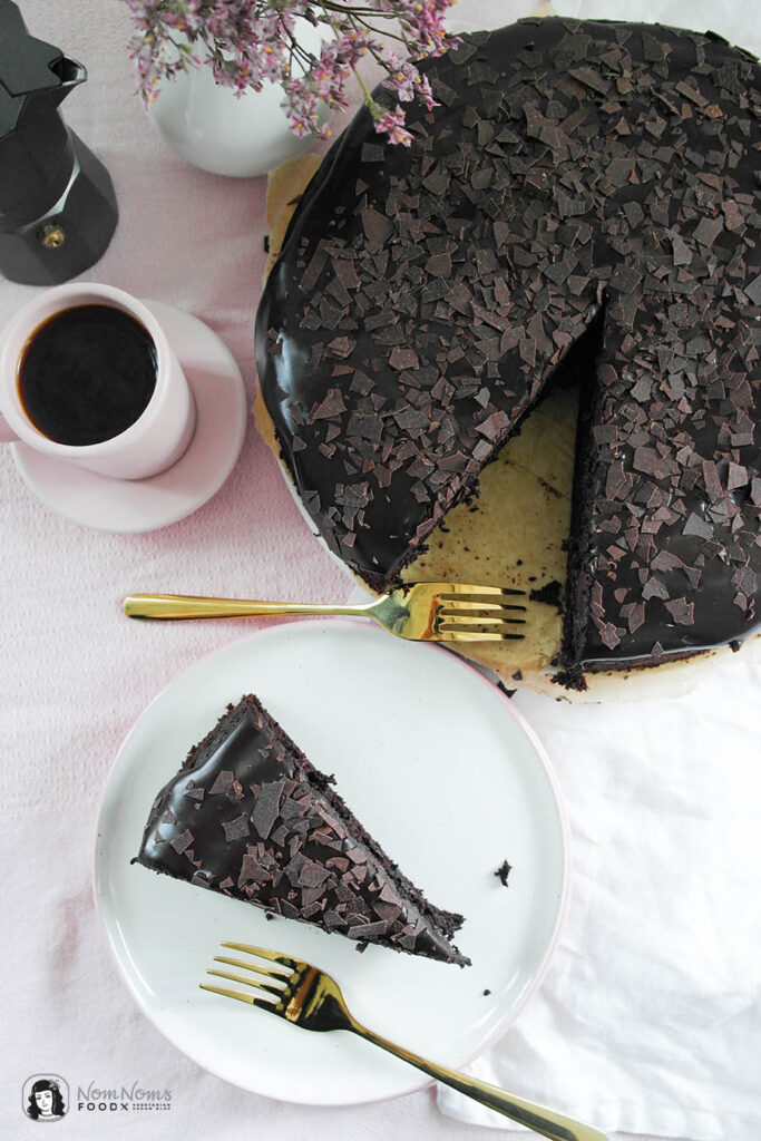 Veganer Rote Bete Schokoladenkuchen