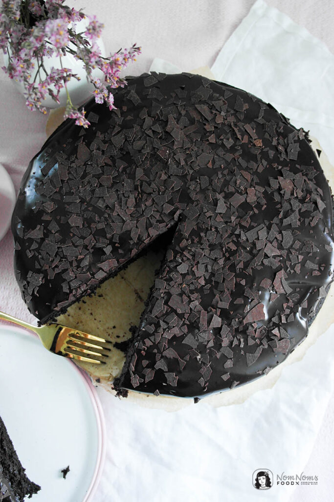 Veganer Rote Bete Schokoladenkuchen