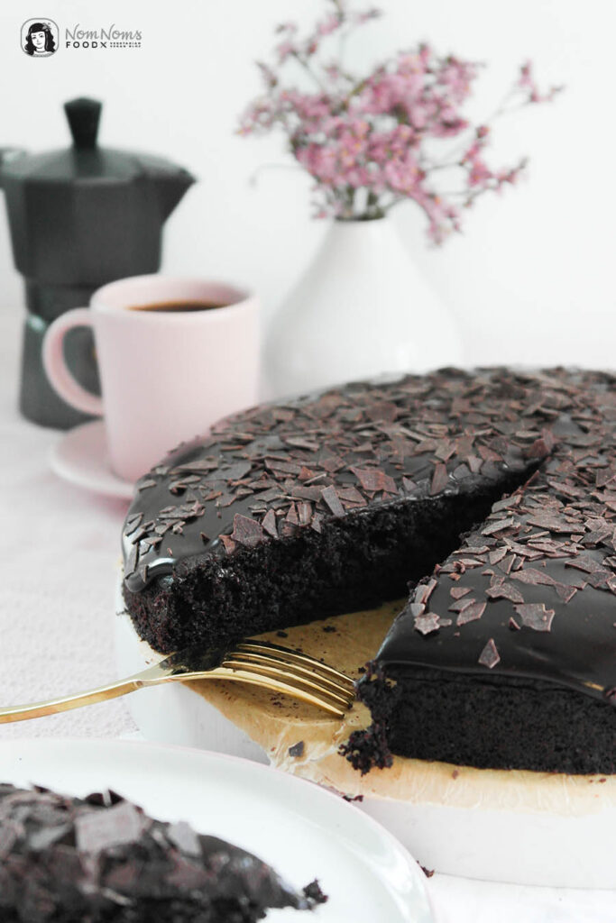 Veganer Rote Bete Schokoladenkuchen