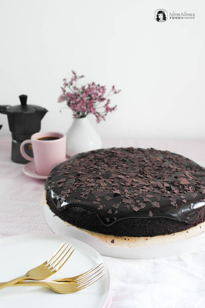 Veganer Rote Bete Schokoladenkuchen