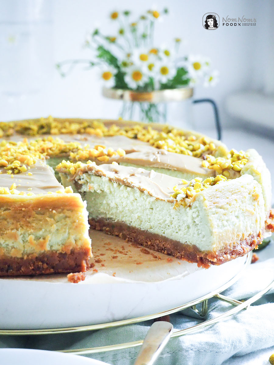 Pistazien-Käsekuchen