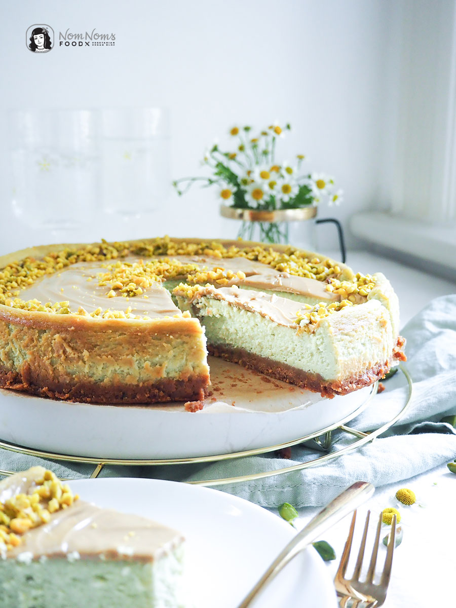 Pistazien-Käsekuchen