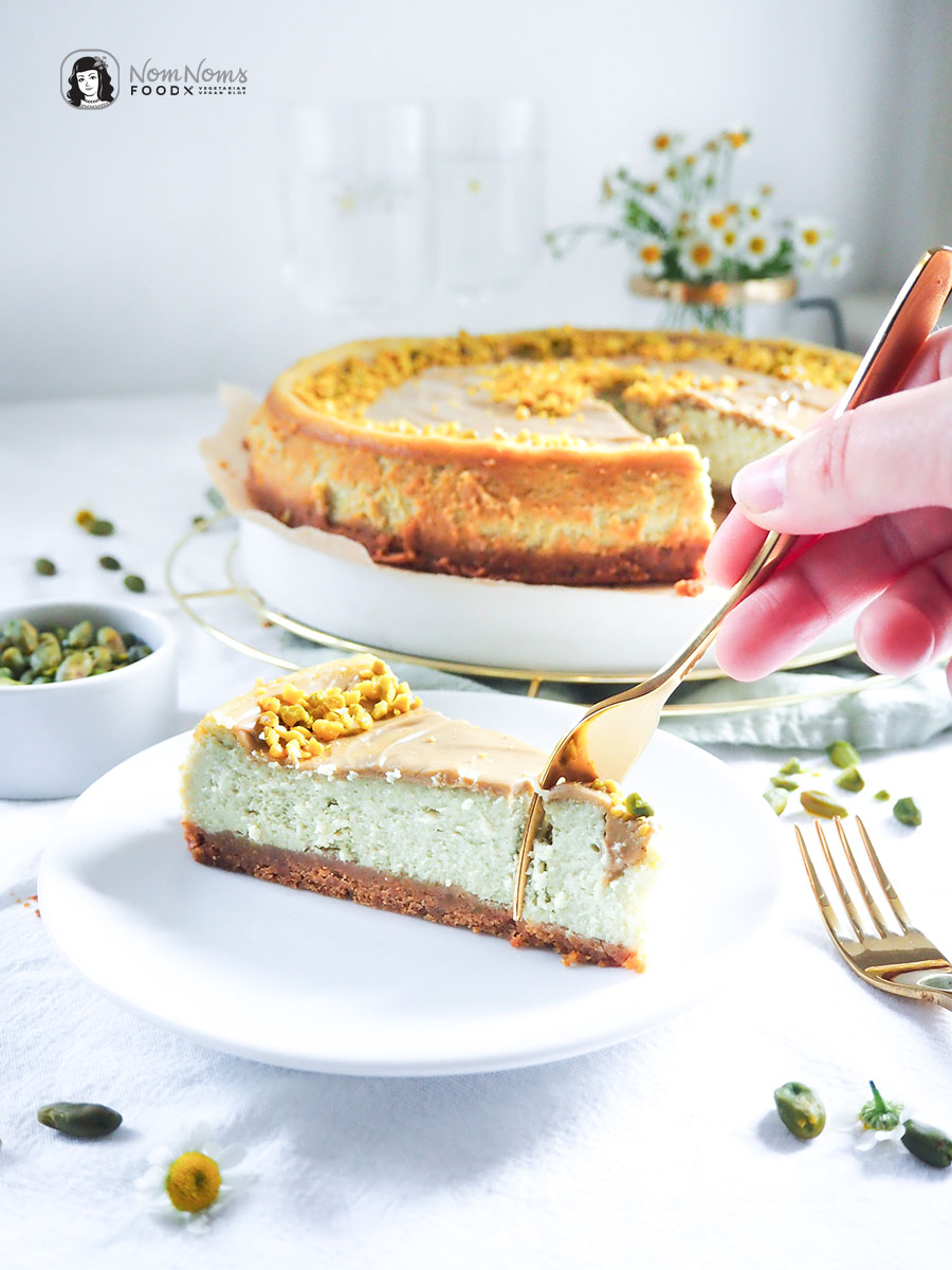 Pistazien-Käsekuchen