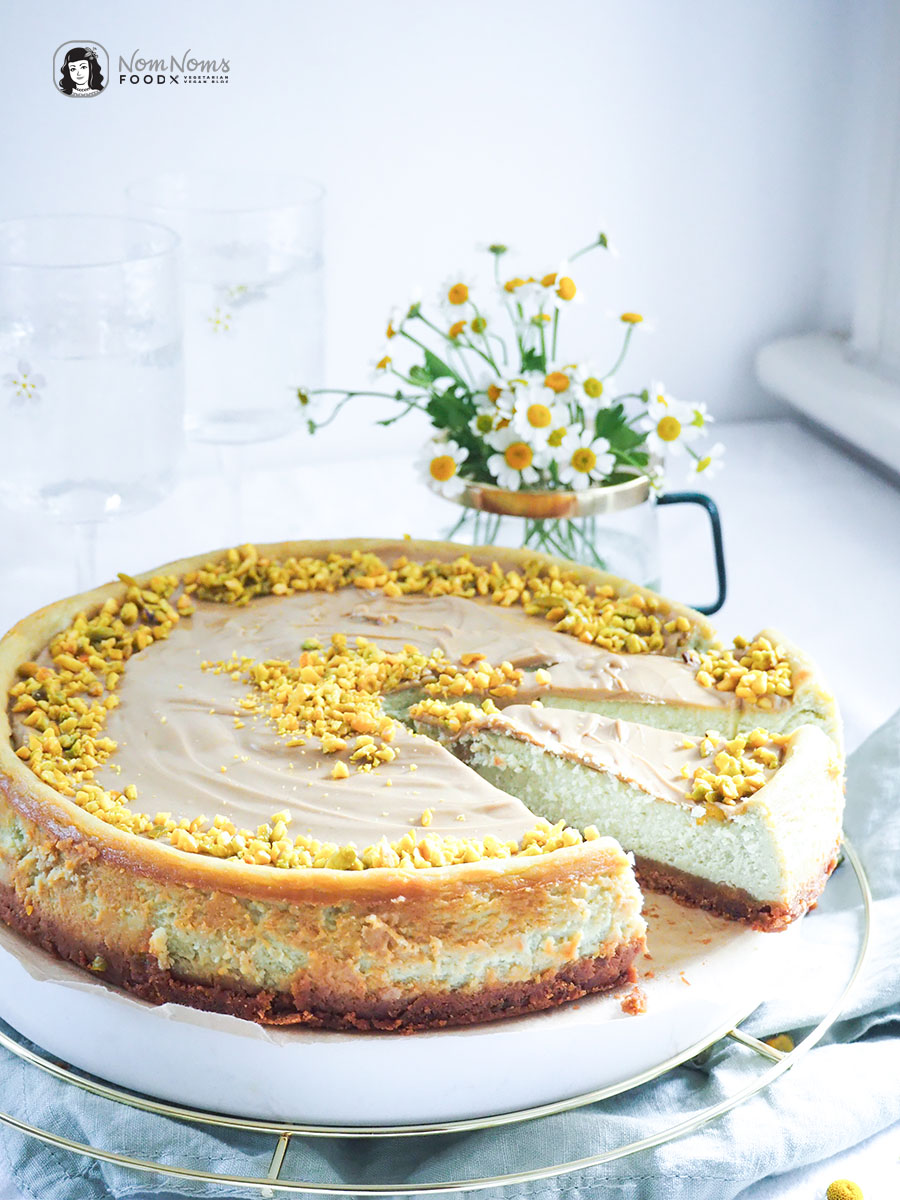 Pistazien-Käsekuchen