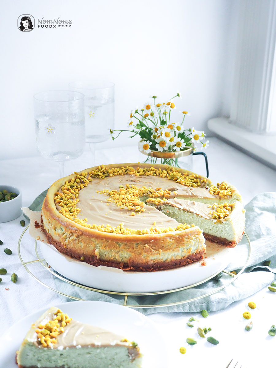 Pistazien-Käsekuchen