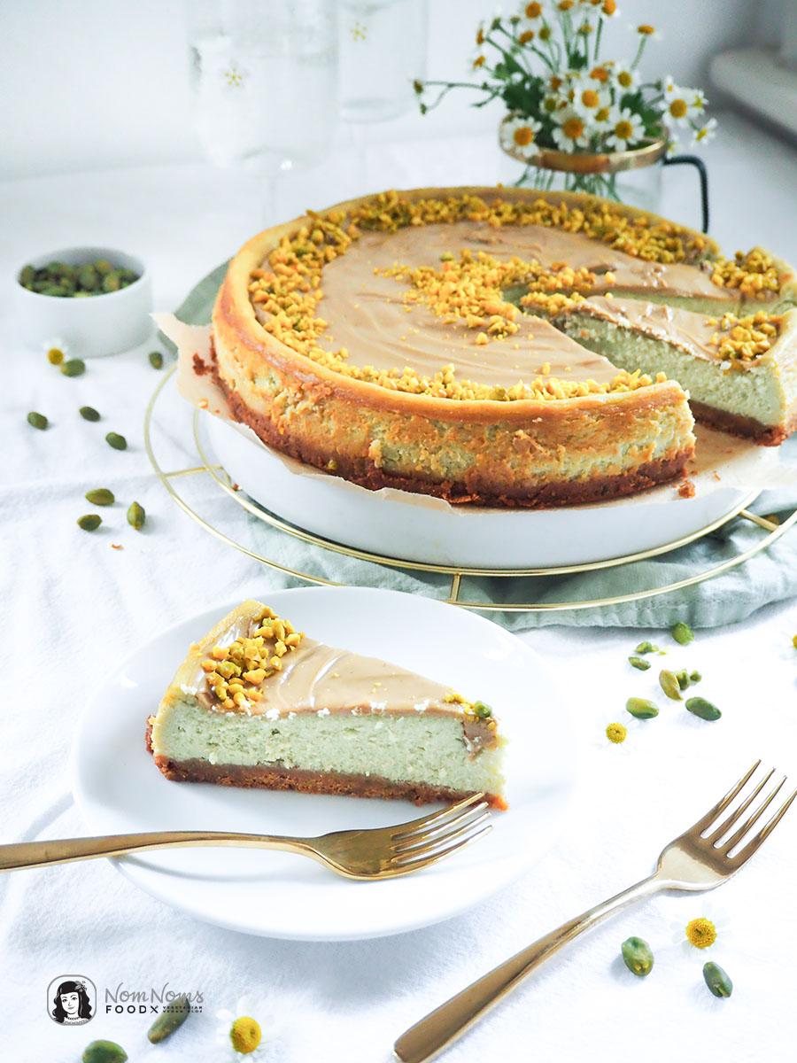 Pistazien-Käsekuchen