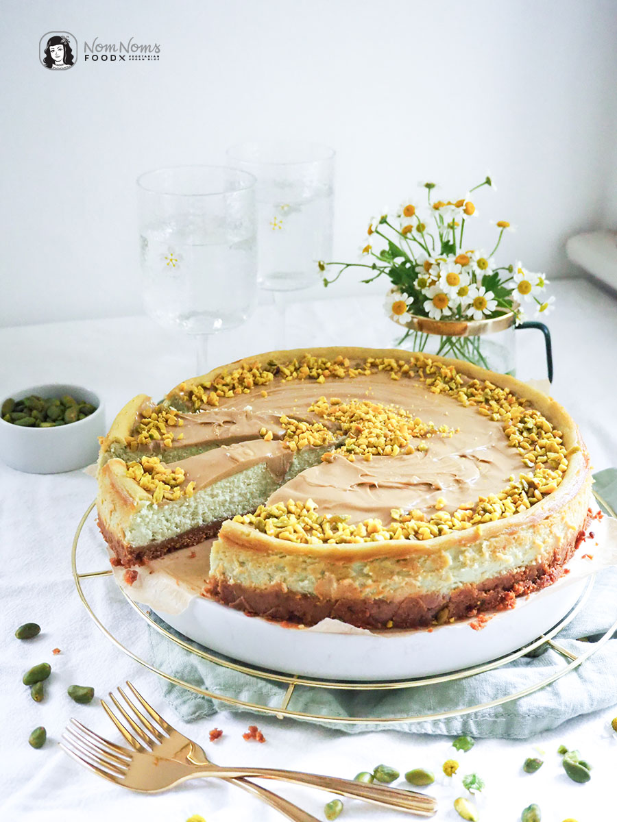 Pistazien-Käsekuchen