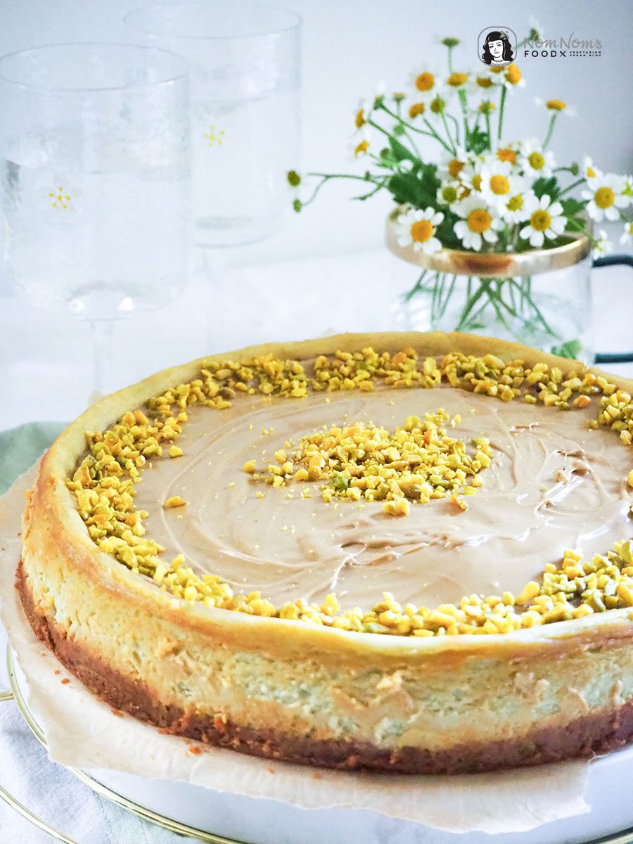 Pistazien-Käsekuchen