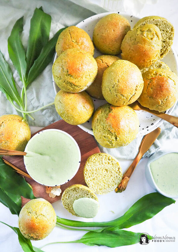 Bärlauch-Kartoffel-Brötchen ❤