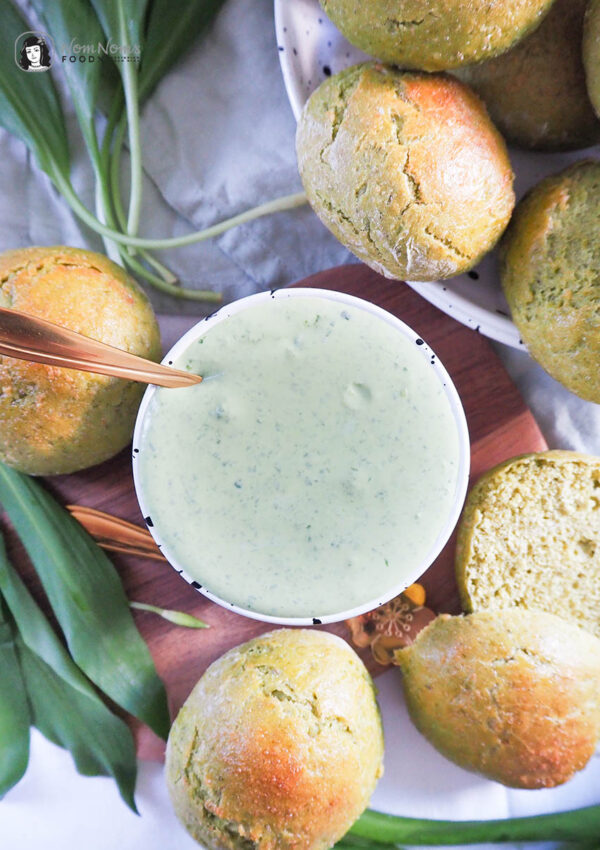 Cremiger Whipped Bärlauch-Feta-Dip ❤