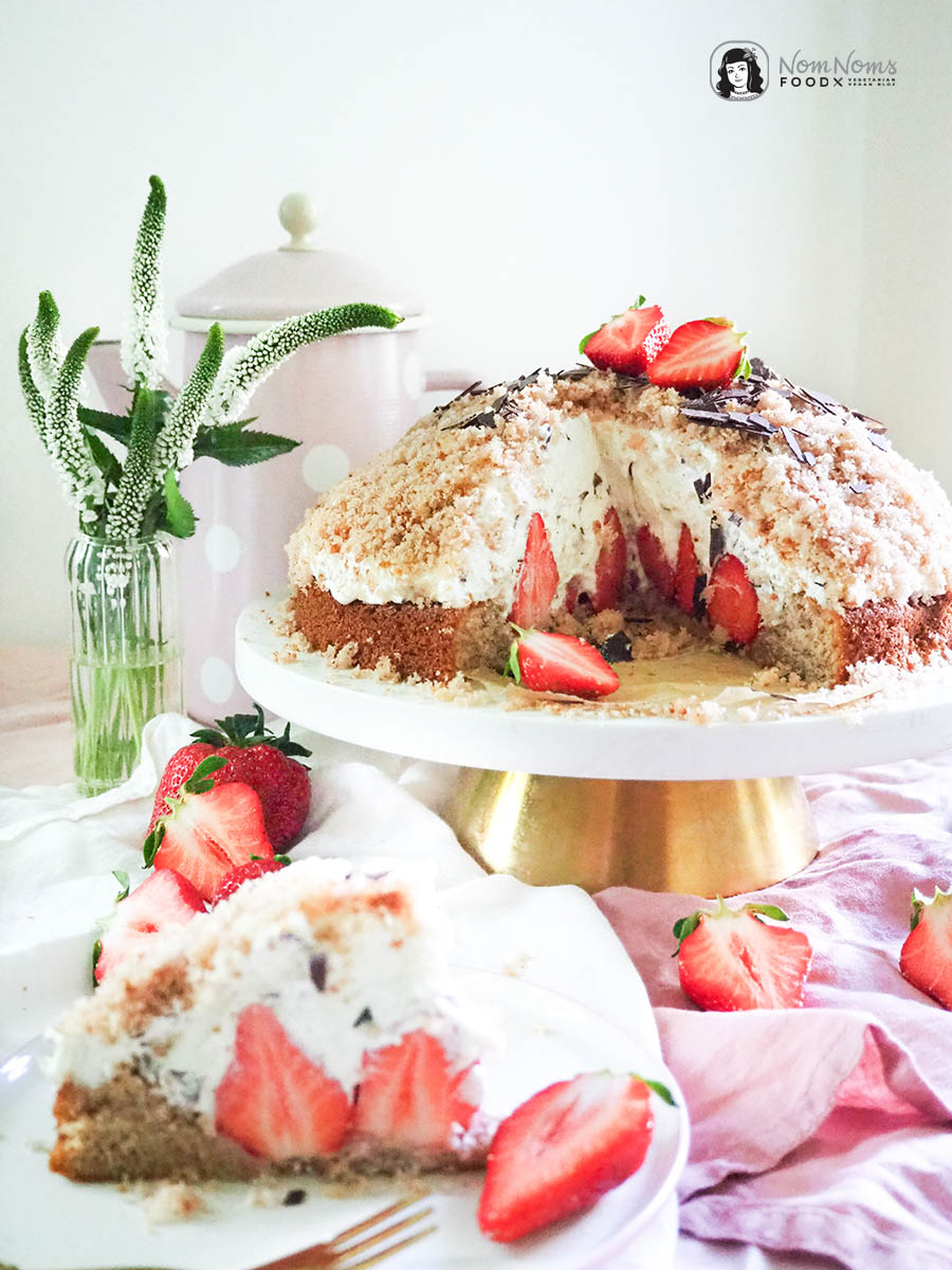 Erdbeer-Maulwurfkuchen