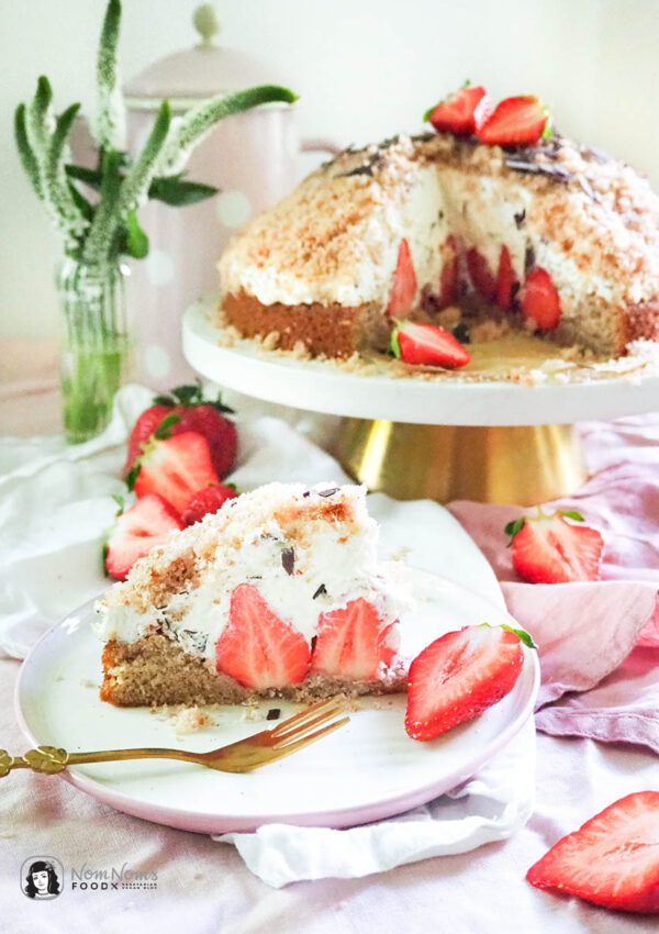 Erdbeer-Maulwurfkuchen ❤