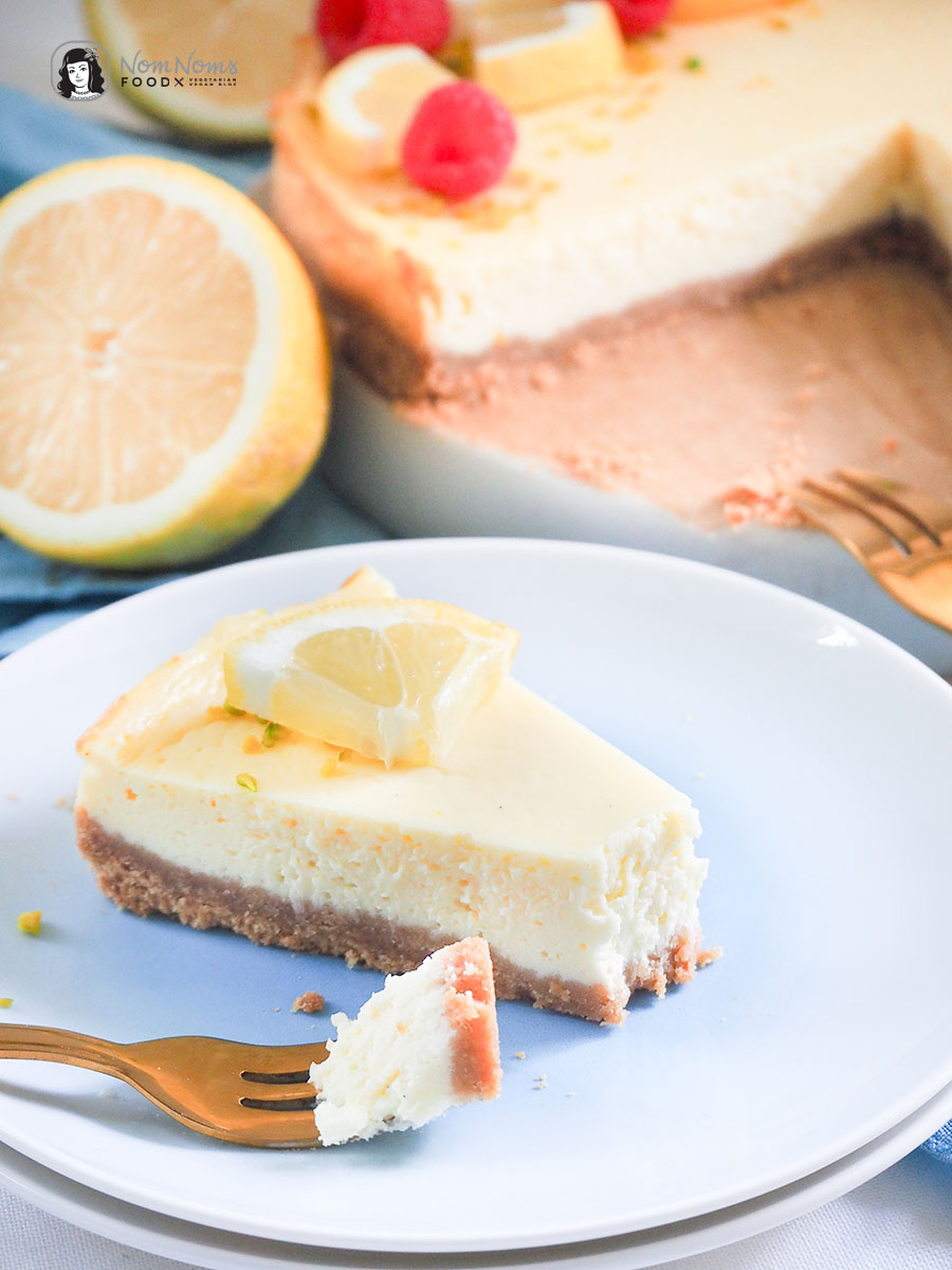 Zitronen-Kefir-Käsekuchen