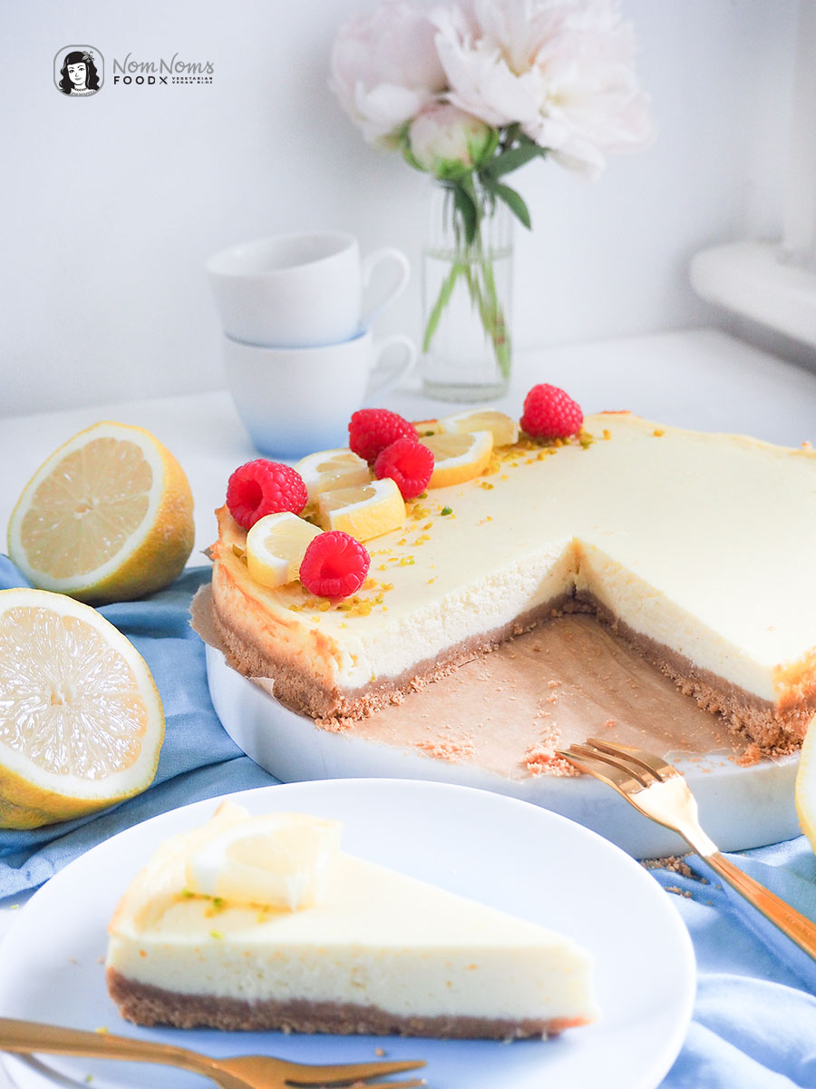 Zitronen-Kefir-Käsekuchen