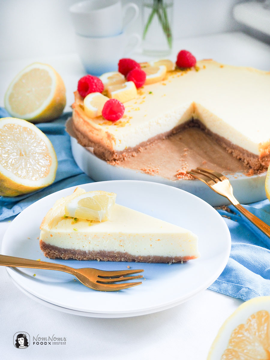 Zitronen-Kefir-Käsekuchen