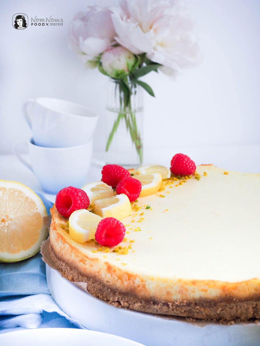 Zitronen-Kefir-Käsekuchen